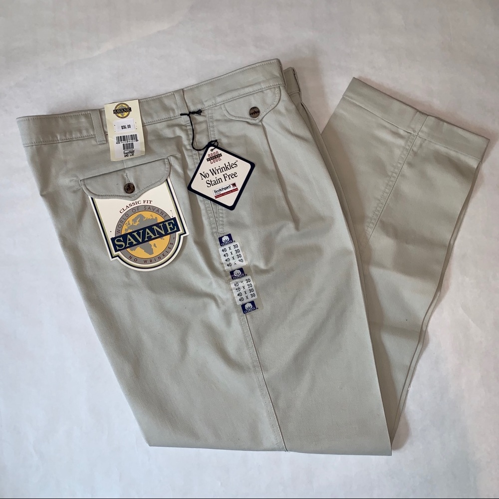 Savane Cotton Casual Pants